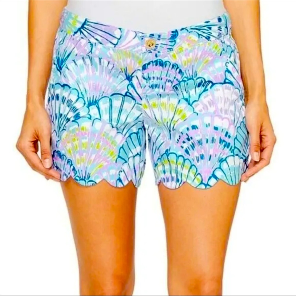 EUC Lilly Pulitzer buttercup shorts oh shello